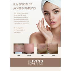 Flyer til Acne i A5